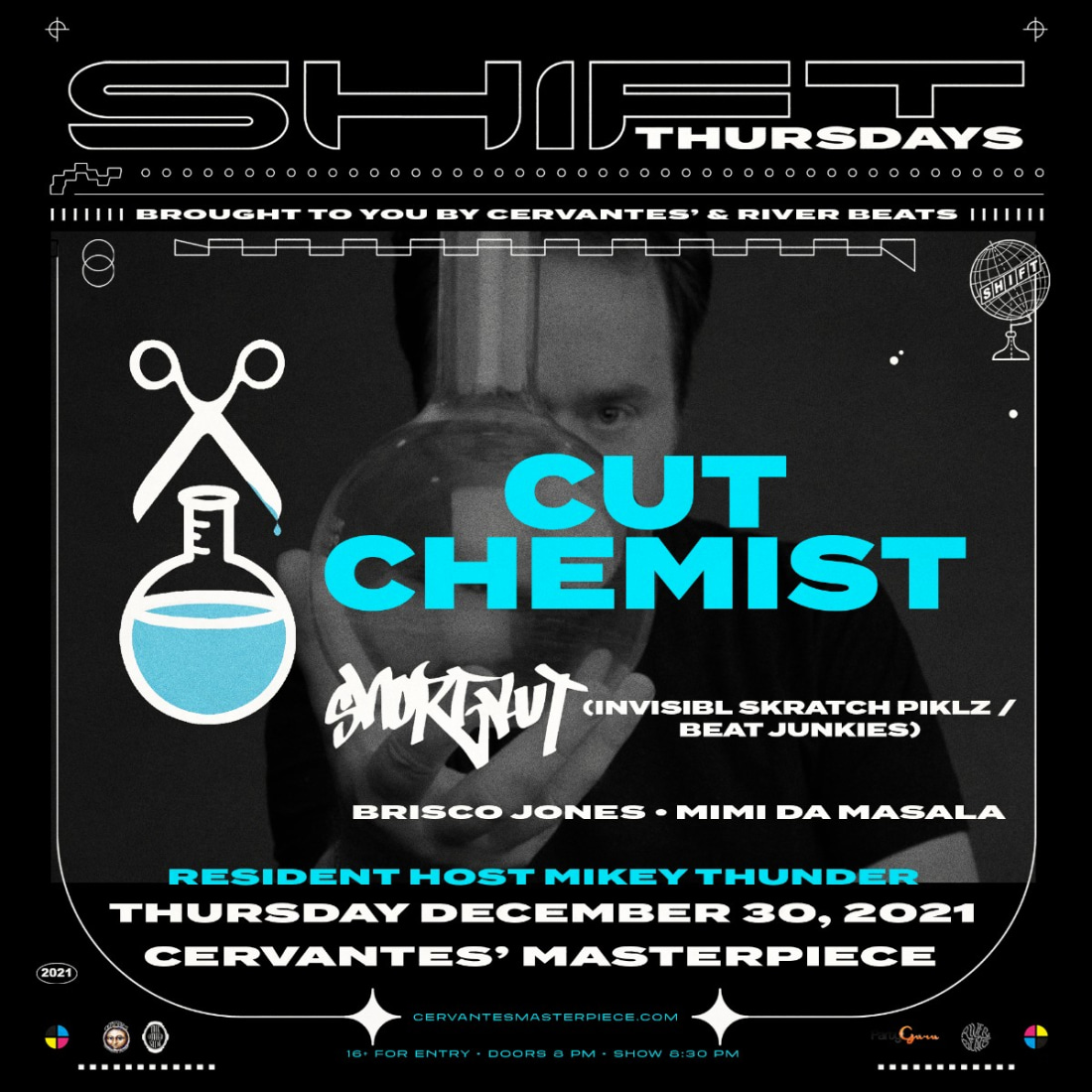 SHIFT ft. Cut Chemist w/ DJ Shortkut (Invisibl Skratch Piklz / Beat Junkies), Brisco Jones, Mimi Da Masala, Mikey Thunder