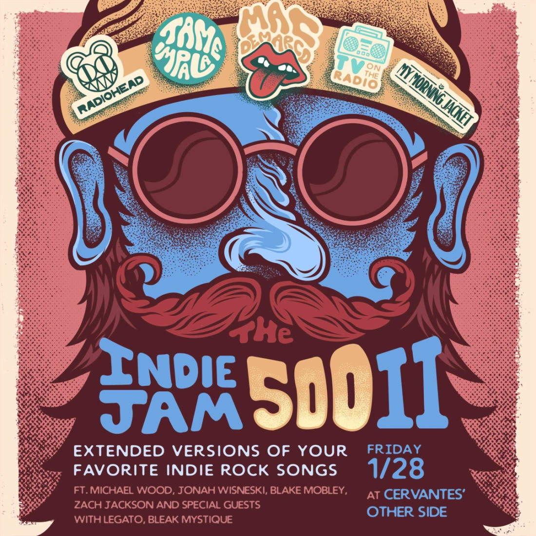 The Indie Jam 500 II: Extended Versions of Your Favorite Indie Rock Songs w/ Legato, Bleak Mystique